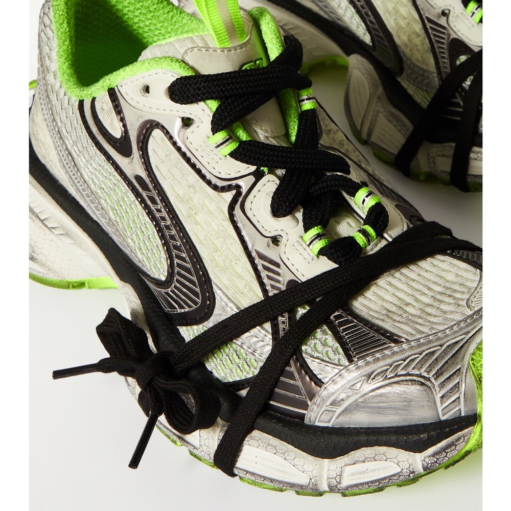 New Authentic BALENCIAGA 3XL distressed mesh and rubber sneakers - Picture 7 of 14